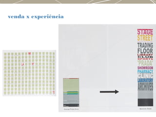 venda x experiência
 