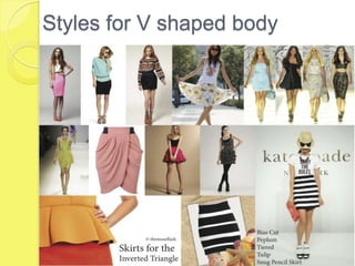 Styles for V shaped body

 