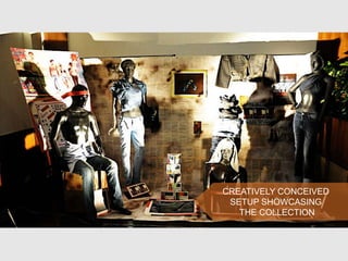 CREATIVELY CONCEIVED
SETUP SHOWCASING
THE COLLECTION
 