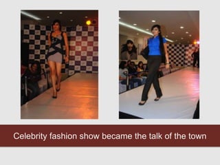 Celebrity fashion show became the talk of the town
 