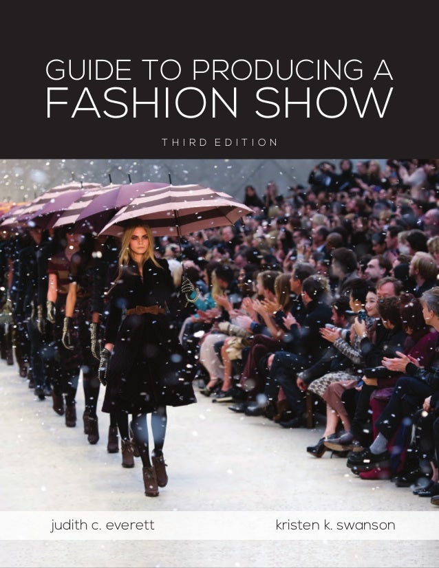 fashion show program template
