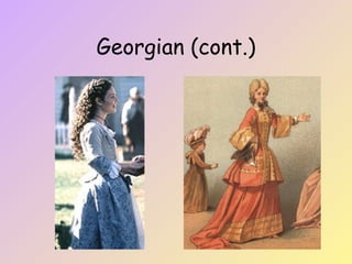 Georgian (cont.) 
 