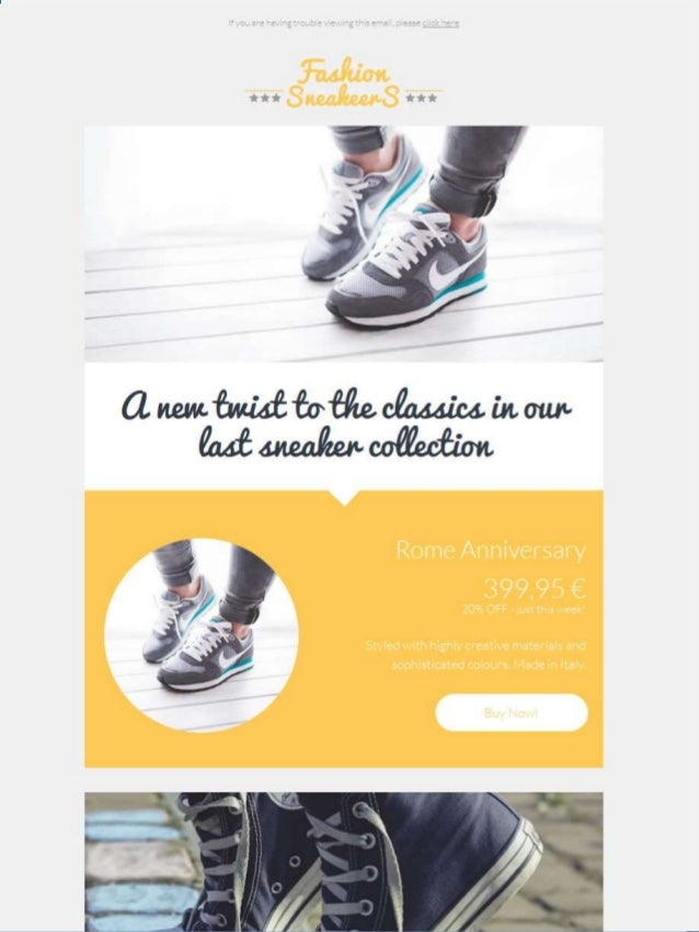 email marketing template