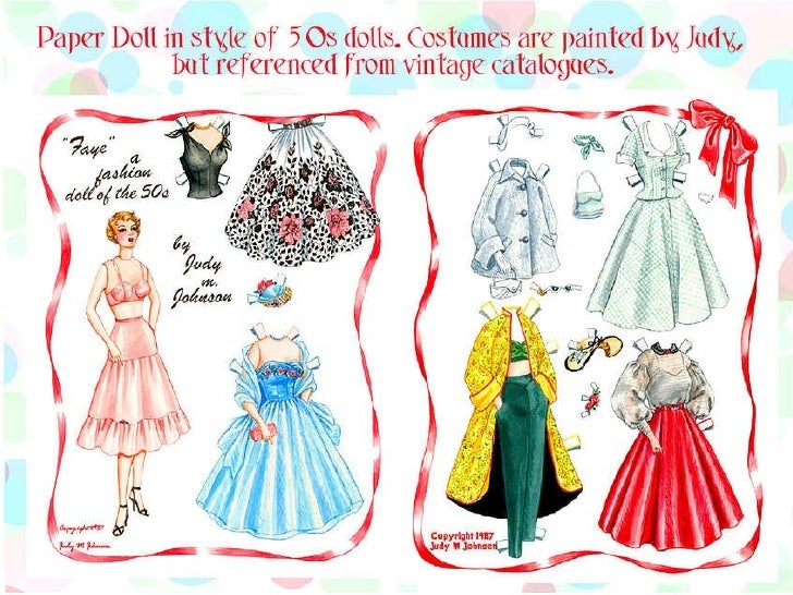 Fashion Styles and Paper Dolls