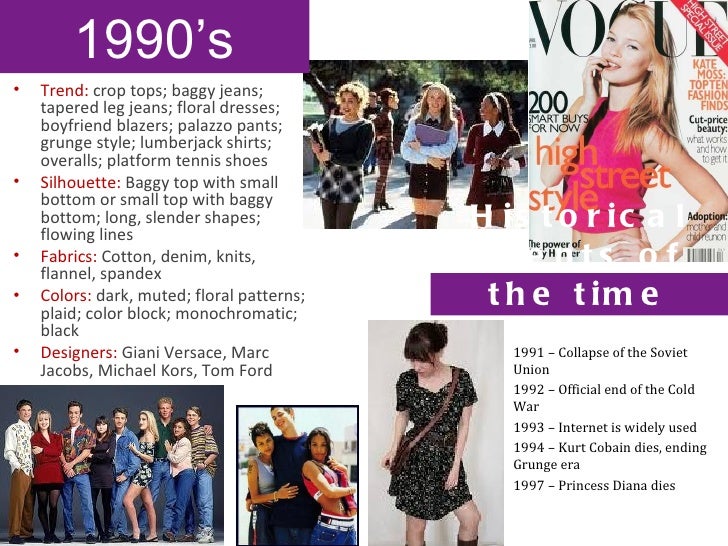 fashion through the decades