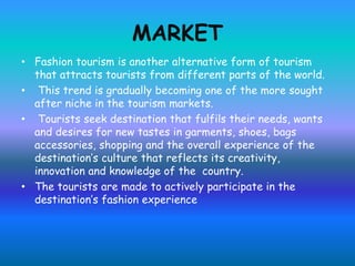 Fashion tourism