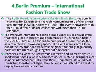 Top 10 of the Most Famous Fashion Events in the World