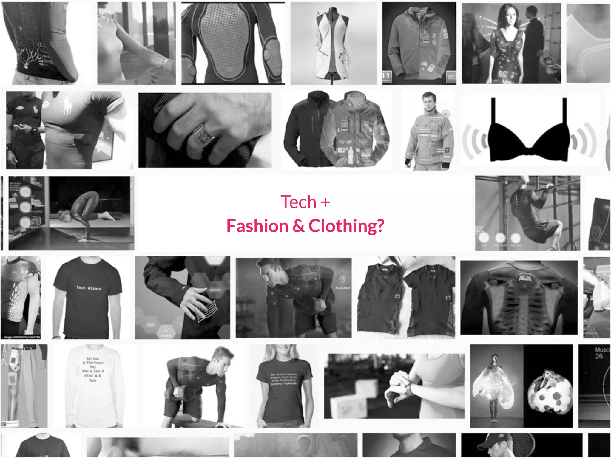 Tech +
Fashion & Clothing?
 