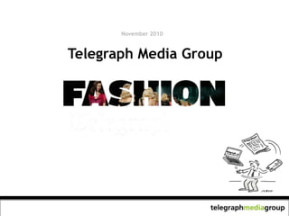 November 2010 Telegraph Media Group 