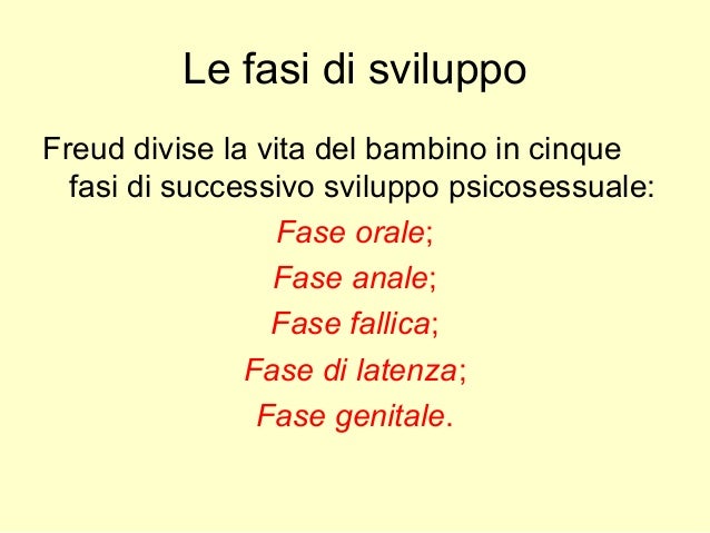 Fasi sviluppolibidico