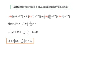 Sustituir los valores en la ecuación principal y simplificar

 