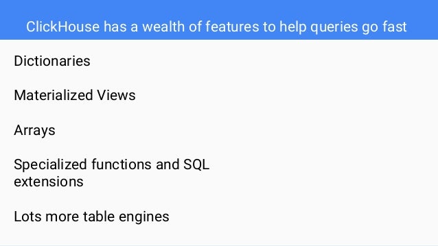 A Fast Intro To Fast Query With Clickhouse By Robert Hodges
