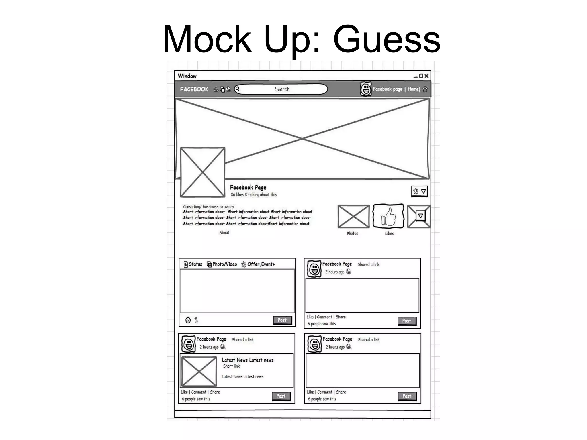 Mock Up: Guess
 