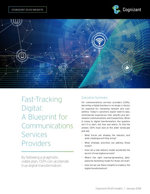 FastTracking Digital A Blueprint for Communications Services Provid…