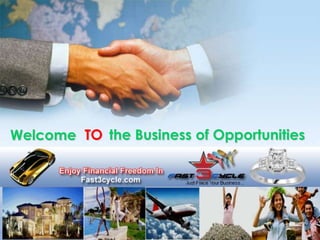 Welcome TO the Business of Opportunities
 