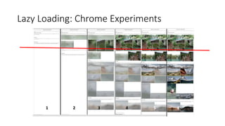 Lazy Loading: Chrome Experiments
 