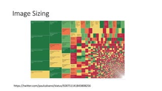 Image Sizing
https://twitter.com/paulcalvano/status/928751141843808256
 