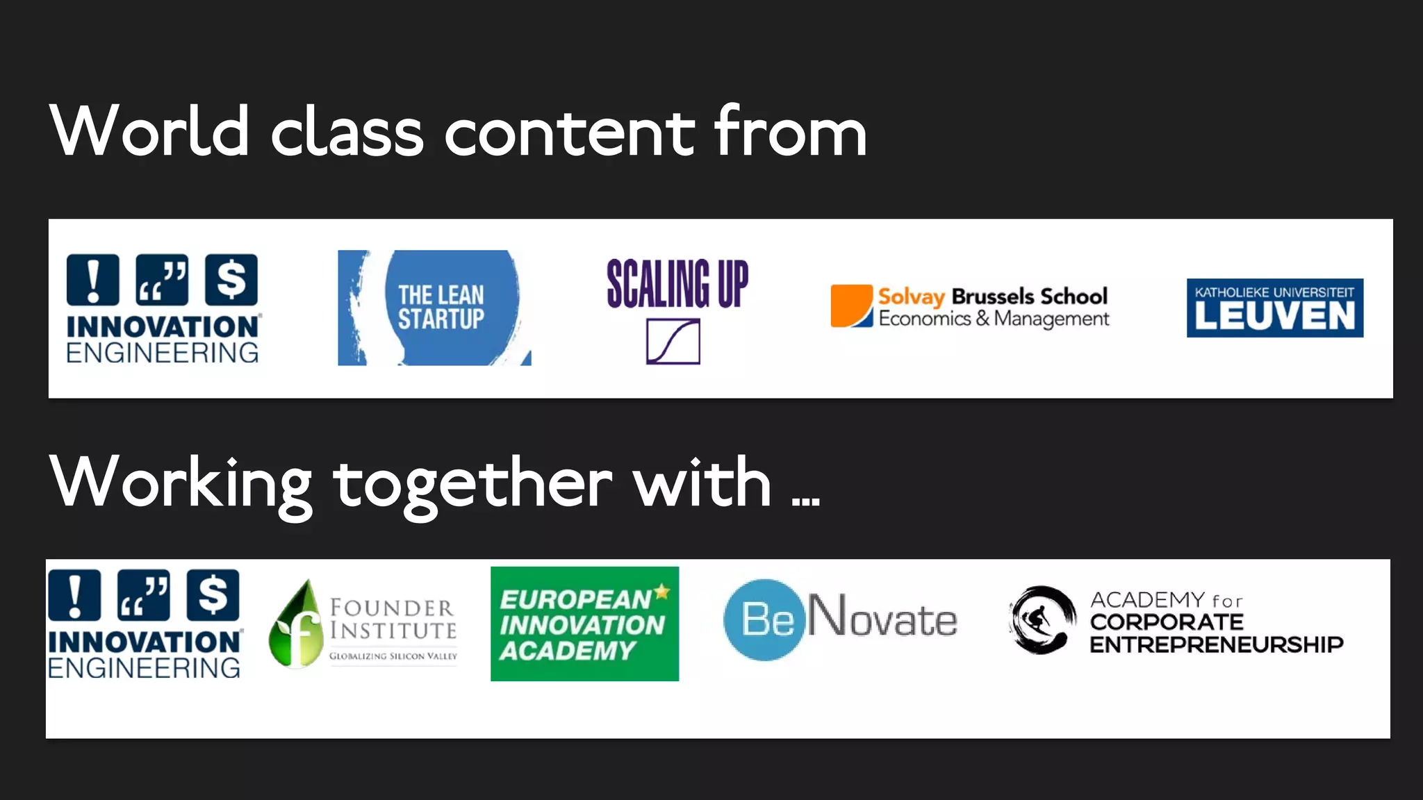 How to be meaningfully unique with 17 thousands management consultants
Belgium ?
“Companies are tired of paying for advice, but are willing to pay for business
results.”
The Fast Bridge Solution
• A focus on new business development
• The right people. Senior people with different skills
• The right methods. Fact based, using the best from around the world
• Whenever possible, results based compensation
About us
 