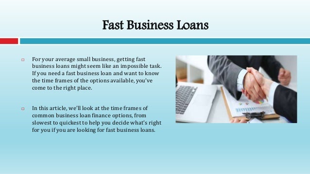 Fast Business Loans - Compare Leading Australian Loans