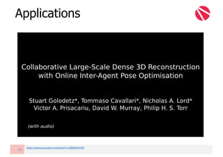 Applications
118
https://www.youtube.com/watch?v=Qf0KkDEChj4
 