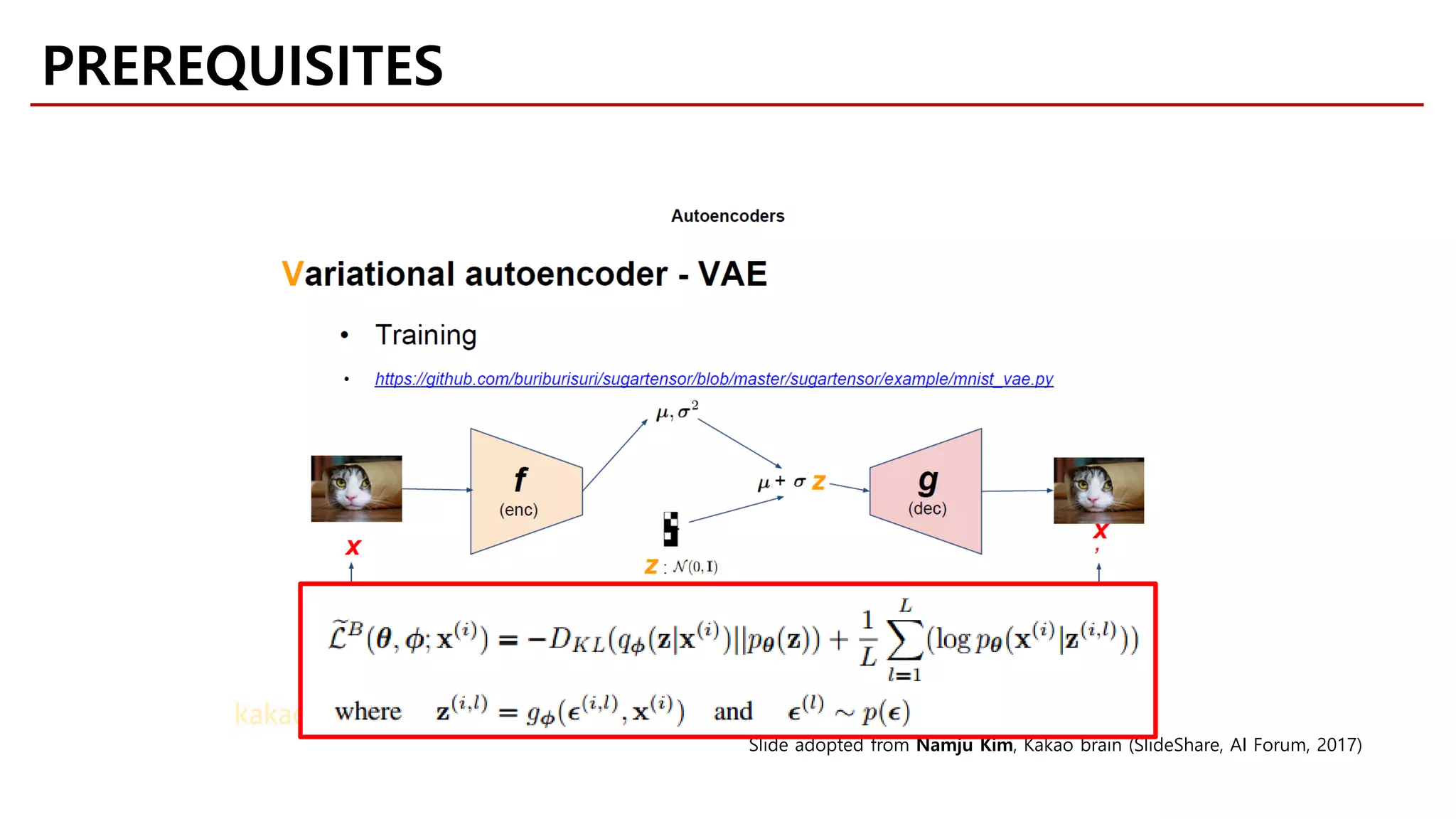 PREREQUISITES
Slide adopted from Namju Kim, Kakao brain (SlideShare, AI Forum, 2017)
 