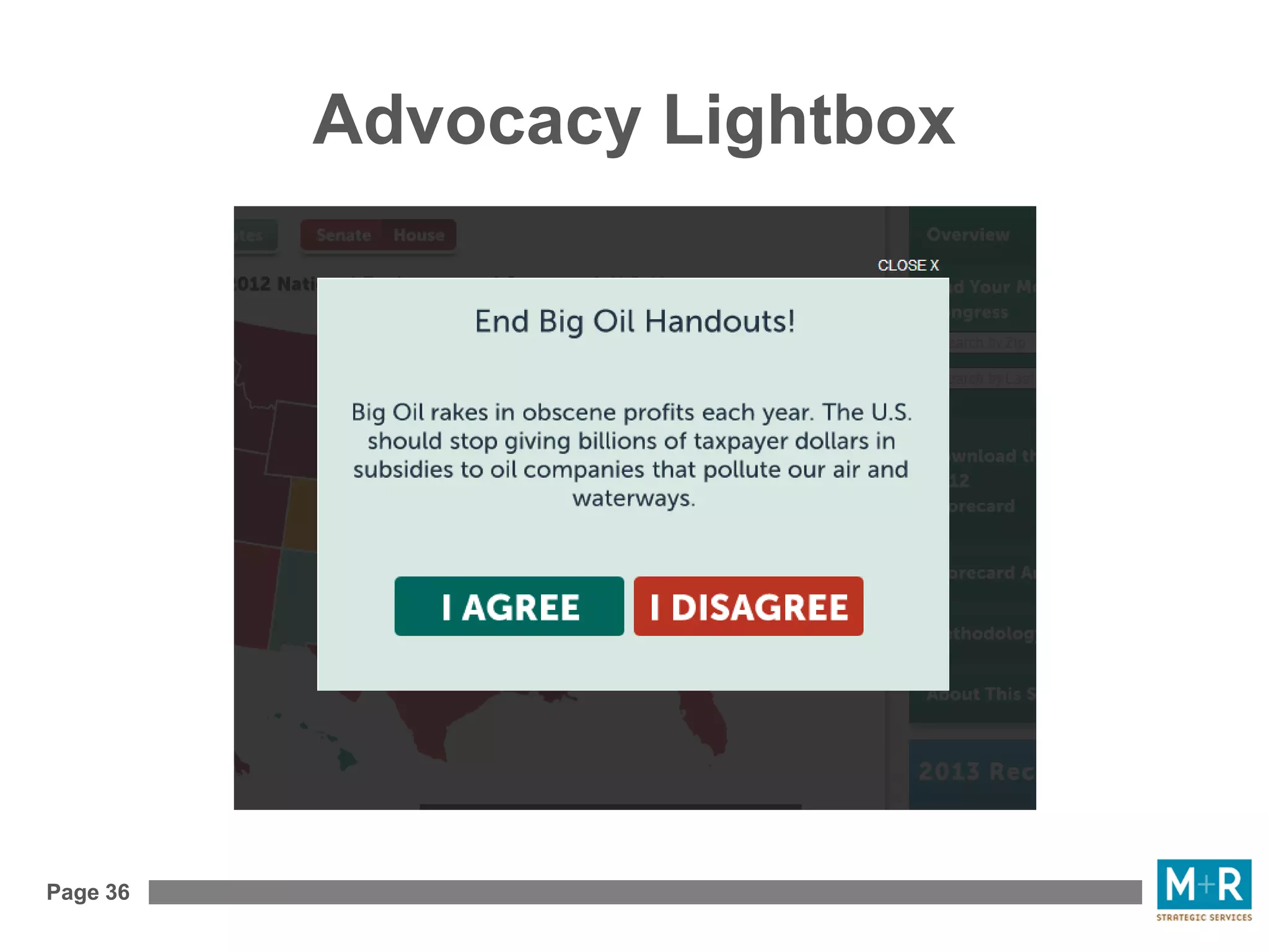 Page 36
Advocacy Lightbox
 