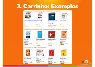 3. Carrinho: Exemplos27