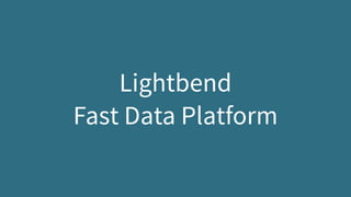 Lightbend Fast Data Platform | PDF