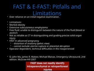 Comprehensive Guide to FAST & EFAST Ultrasound in Trauma Assessment | PPTX