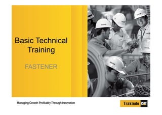 01. Basic technical training Fastener.pdf