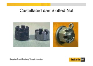 Castellated dan Slotted Nut
 