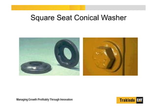 Square Seat Conical Washer
 