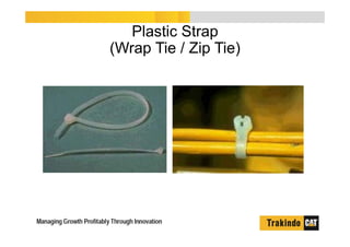 Plastic Strap
(Wrap Tie / Zip Tie)
 
