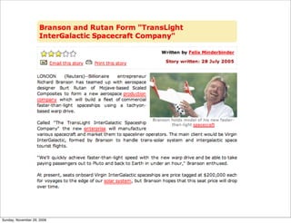 Sunday, November 29, 2009
 