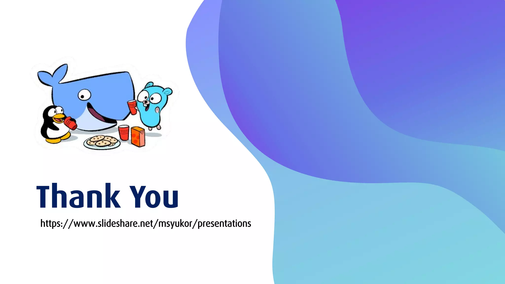 Thank You https://www.slideshare.net/msyukor/presentations 