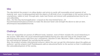 FasterCapital - Portfolio 170
The concept of Nomad Travlr began in 2013 while arranging a trip for our family, when my wife and I realized that
only larger and more expensive travel agents had an online presence; the smaller operators providing bargain
packages needed to be contacted by phone or spoken with in person, with documents still needing to be sent via
fax machine. This roused my interest in the potential opportunity.
Story
Nomad Travlr addresses this by providing a fully managed booking, reservations, and website creation platform
that is easy for travel agency, hotel, tour operator or transport provider staff to use. Beautifully designed websites
immediately display available packages to users, while back-office staff are alerted to new inquiries, reservations
and purchases. The solution accommodates facilities for both traditional and online payments
Solution
 
