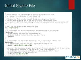 Initial Gradle File
 