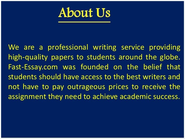 Professional and academic writing