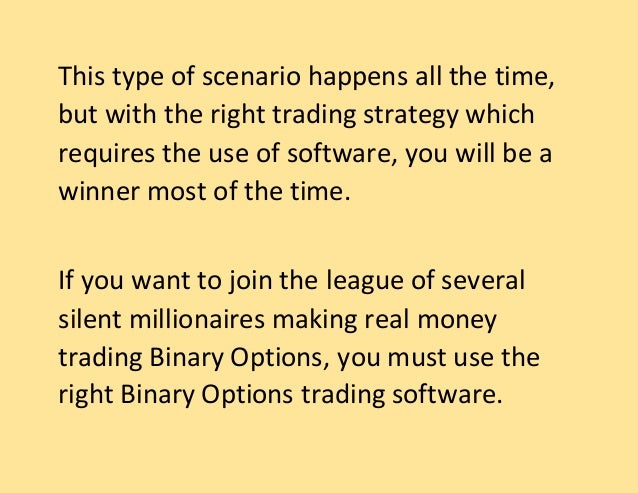 Binary options good way to make money