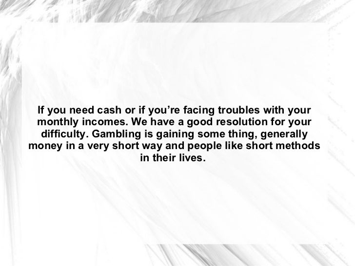 Fastest way of being a millionaire gambling