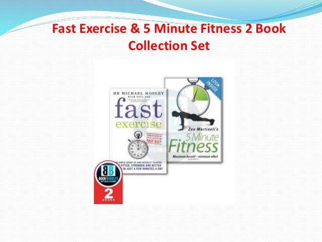 Fast Exercise &amp; 5 Minute Fitness 2 Book Collection Set
