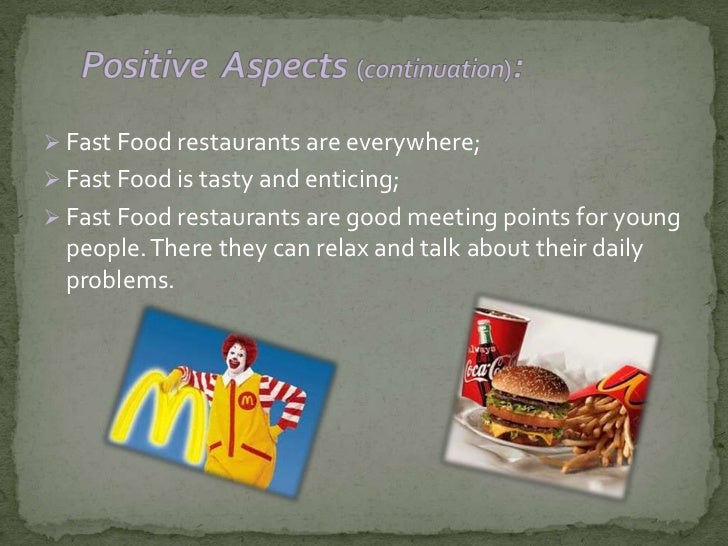 Image result for positive points of junk food