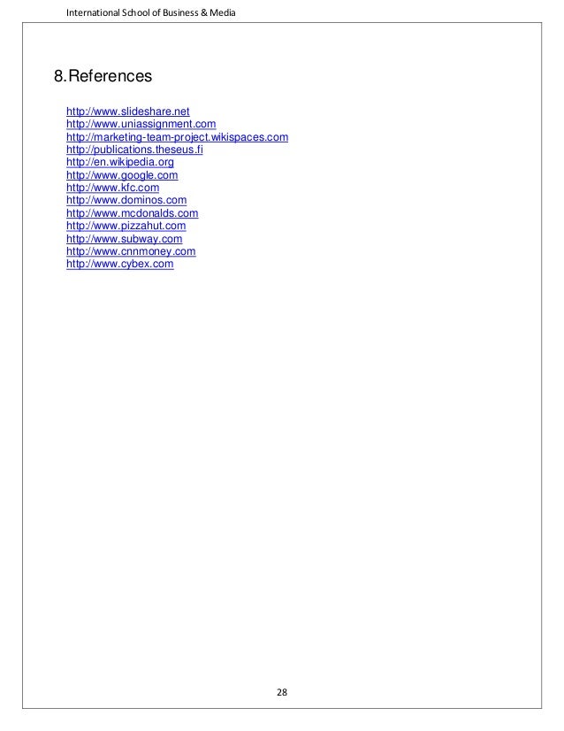 Indian Fast Food Industry Analysis Indian Fast Food Industry Analysis