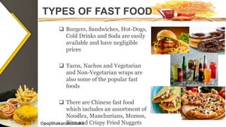 Fast food | PPTX