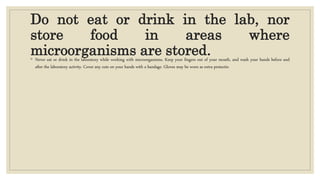 Fastidious microorganisms and safety precautions in microbiology lab | PPTX