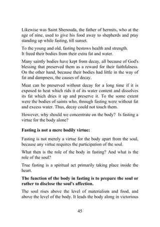 Spirituality of Fasting | PDF