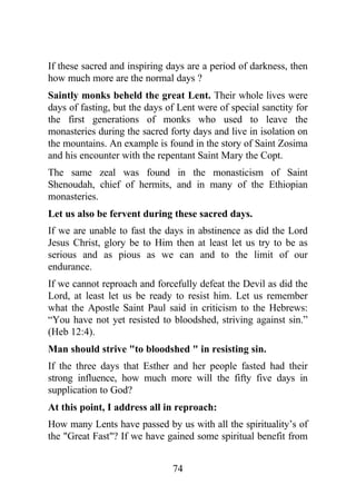 Spirituality of Fasting | PDF