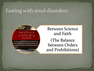 Between Science
and Faith
(The Balance
between Orders
and Prohibitions)
 