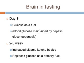 Fasting physiology