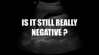 FAST scan in STABLE BLUNT TRAUMA patients | PPTX